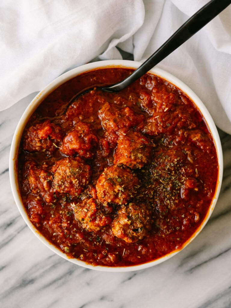 Easy Instant Pot Meatballs by Mad about Food