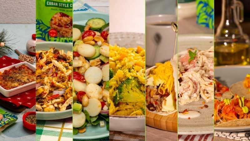 7 Easy January Reset Meals Using Hearts of Palm Rice & Pasta