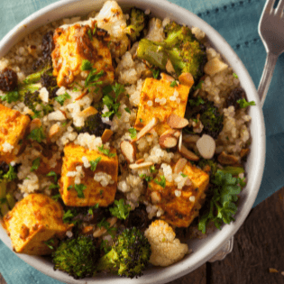 Veggie Brown Rice Tabouli