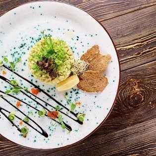 Hearts of Palm Tartar with Avocado Mousse