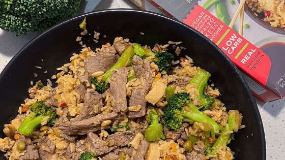 Ready Meal with Thinly Sliced Sirloin Steak