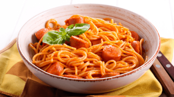 Keto Creamy Tuscan Natural Heaven Spaghetti With Sausage