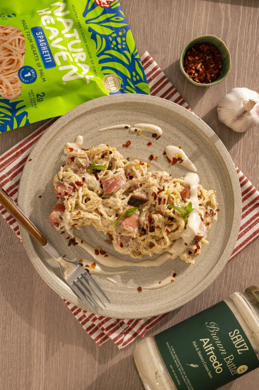  Italian Sausage Pasta with Natural Heaven Hearts of Palm Spaghetti