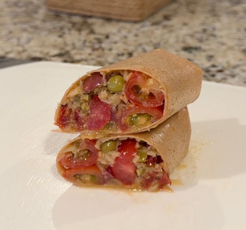 Mediterranean Coconut Wraps