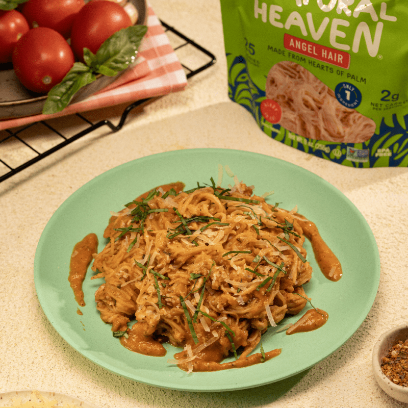  Angel Hair Marinara with Meat Sauce