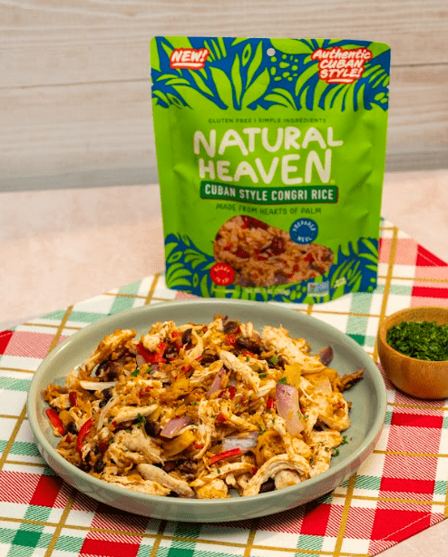Cuban Turkey Stir-Fry with Natural Heaven Cuban Rice