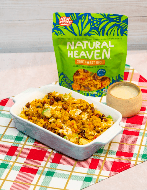 Southwest turkey bowl using Natural Heaven Southwest rice