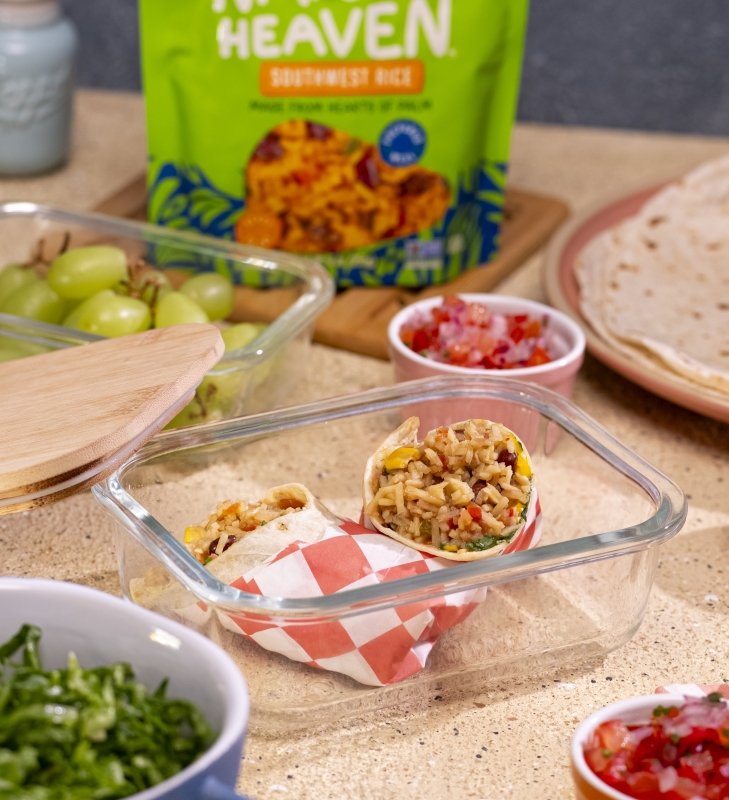 Southwest-Style Rice Burrito