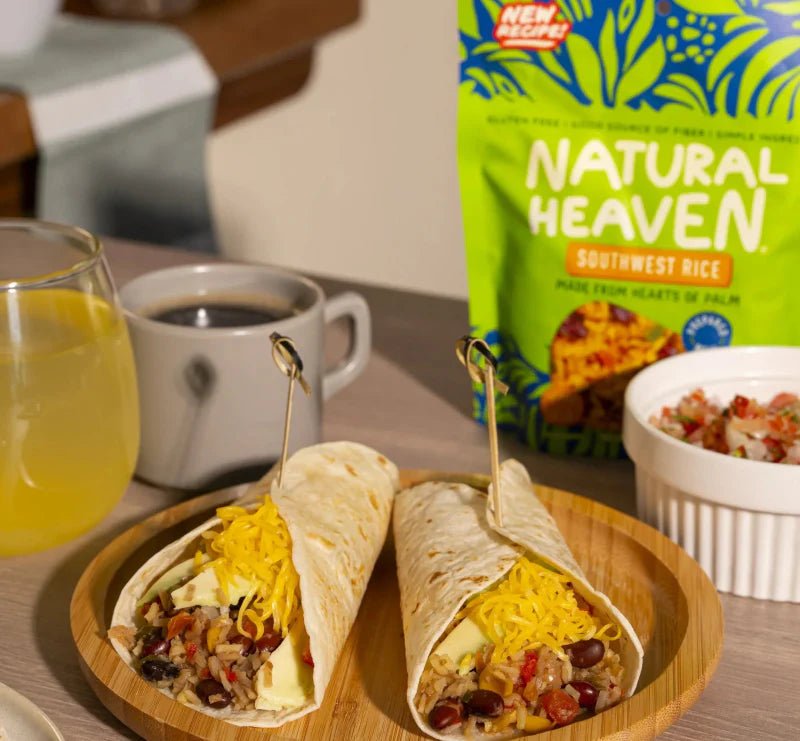 Natural Heaven Southwest Breakfast Burrito