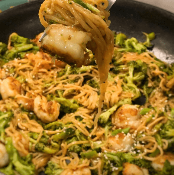 Easy Stir-Fry Angel Hair