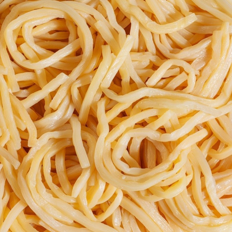 Low carb pasta close-up