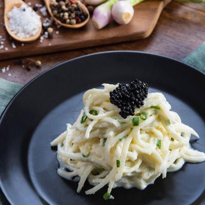 Spaghetti with Truffle Caviar