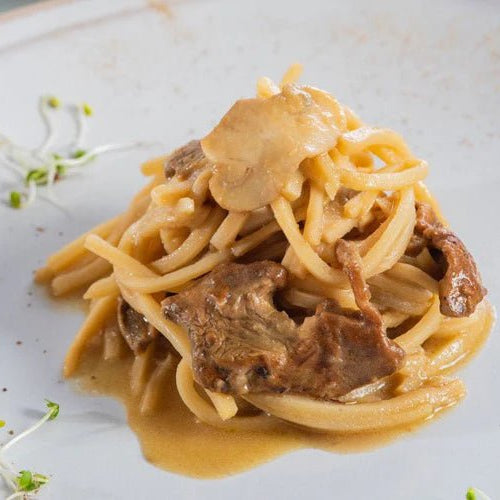 Natural Heaven Hearts Of Palm Spaghetti with Porcini Mushrooms - By Chef Nicola