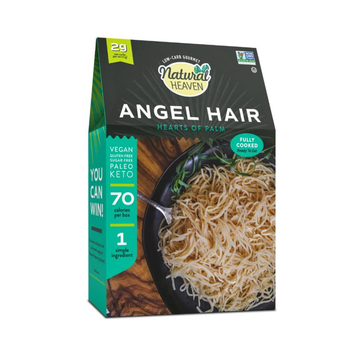 Angel Hair - Hearts of Palm Pasta - 1 count, 09oz (255g) each