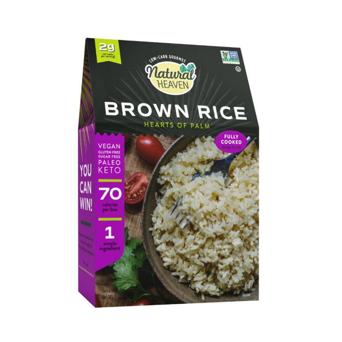 Brown Rice - Hearts Of Palm Rice - 1 count, 09oz (255g)