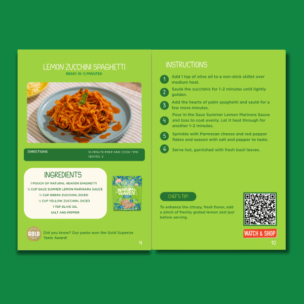 Quick & Easy CookBook Natural Heaven