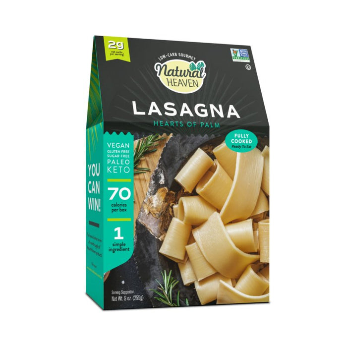 Lasagna - Hearts of Palm Pasta - 1 count, 09oz (255g)