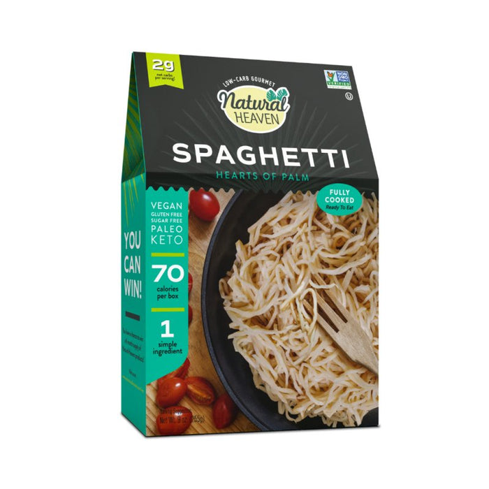 Spaghetti - Hearts of Palm Pasta - 1 count, 9oz (255g) each
