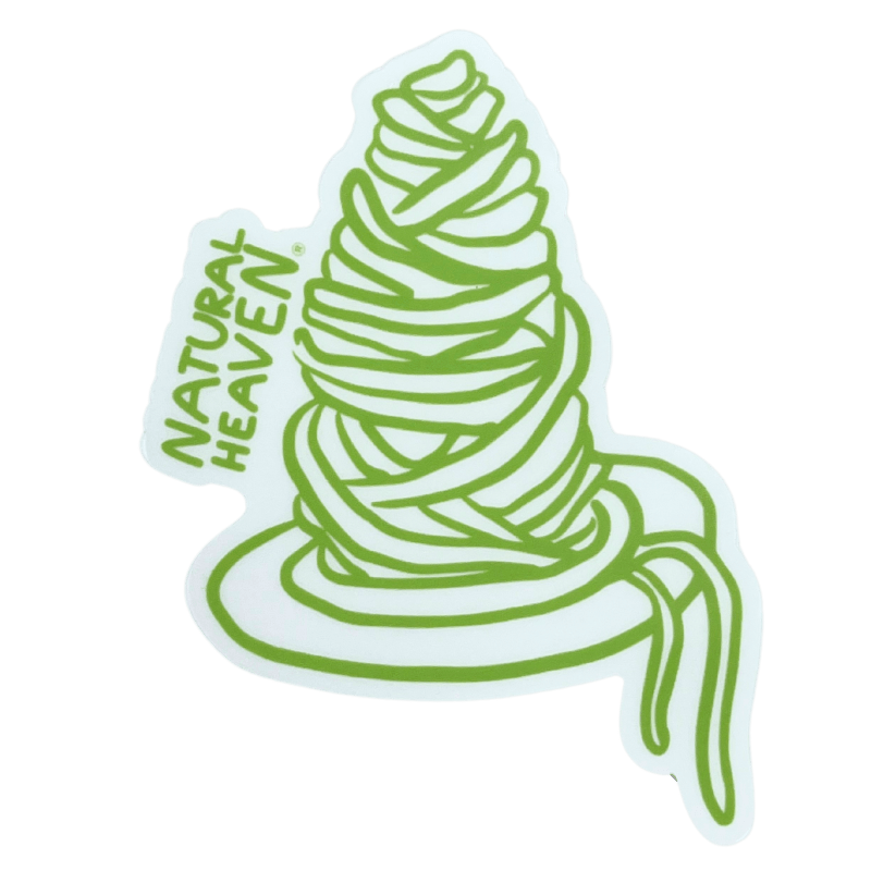 Green Spaghetti Sticker